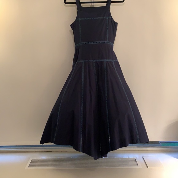 Navy J. Crew Sundress. - Picture 2 of 4